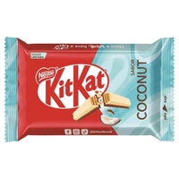 [Levando 4 R$ 10,96] Wafer Coconut Kitkat Chocolate Branco com Coco e Chocolate ao Leite 41,5g Nestlé