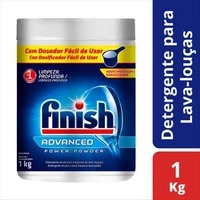 [Regional/ Meli+] Detergente em Pó Finish p/ Lava-Louças 1Kg