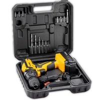 Parafusadeira Furadeira Impacto 12V Vonder + 17 Peças 2 Velocidades Carregador Bivolt PFV012I