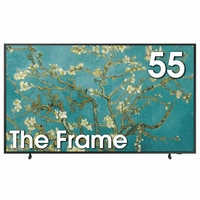 [MEMBERS] Samsung Smart TV The Frame 55 QLED 4K 120Hz, Tela Matte, Suporte de Parede Slim Incluso