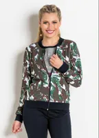 Jaqueta Bomber Camuflada | R$25