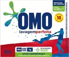 Sabão em Pó Omo Lavagem Perfeita 800g