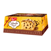 Colomba Pascoal BAUDUCCO com Gotas de Chocolate Caixa 500g