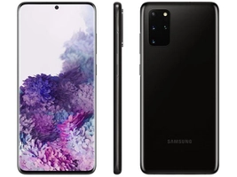 Smartphone Samsung Galaxy S20+ 128GB Cosmic Black - 8GB RAM Tela 6,7”