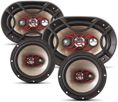 Kit Alto Falantes, Bravox, Kit Fácil X, B4X69X X2 + B3X60X X2 | R$ 150