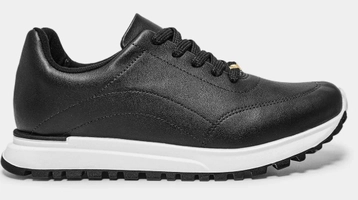 Tênis Vizzano Casual Tratorado Feminino - Preto