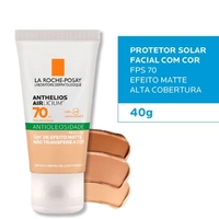 [Com AME R$ 29] Prot. Solar Antioleosidade Airlicium FPS70 Pele Clara