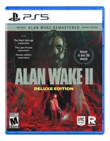 Jogo Alan Wake 2 Deluxe Edition Ps5 Fisico
