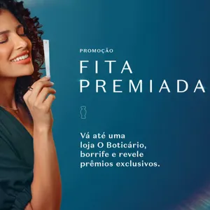 Promoção Fita Premiada O Boticário - Vá a uma Loja, Borrife e Descubra se Ganhou