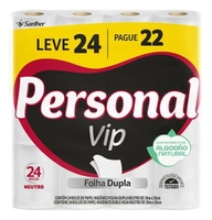 Papel Higiênico Vip Leve 24 E Pague 22 Personal 