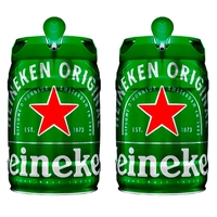 (Regional) Kit com 2 Barril Heineken 5 Litros cada