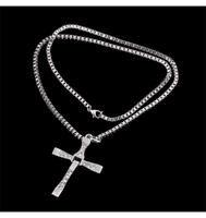 [Taxa inclusa] Dominic Toretto Colar de Pingente Cruz Velozes e Furiosos 