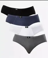 Kit Masculino 4 Cuecas Slip Marisa - R$16