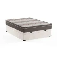 Cama Box Casal Premium Com Baú Suede R$ 869