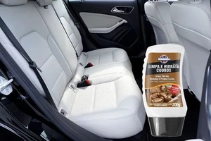 Limpa e Hidrata Couro com Proteção Solar 200ml