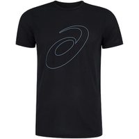 Camiseta ASICS Manga Curta Logo Espiral Crepe - Masculina