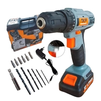 Furadeira e Parafusadeira à Bateria 12V com Maleta