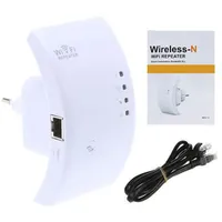 Repetidor De Sinal Wifi Wireless Expansor Roteador 300mbps - R$34,99