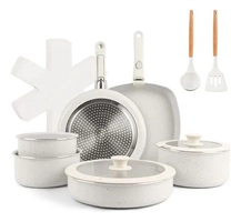 Jogo de Panelas 18 Peças Indução/Gás Cerâmico
