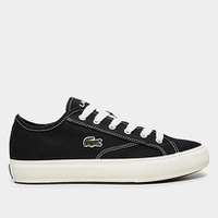 Tênis Masculino Lacoste Backcourt Preto/Off White