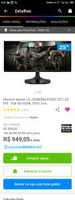 [APP R$900] Monitor LG 25" Ultrawide 75hz - R$997