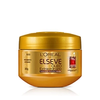 Creme de Tratamento Óleo Extraordinário Nutrição Intensa Elseve 300g, L'Oréal Paris, Branco