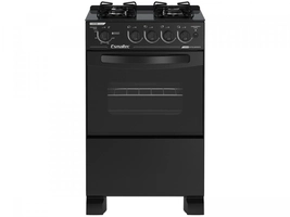 Fogão 4 Bocas Mesa de Vidro Esmaltec Preto | r$ 593