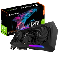 Placa de Vídeo Gigabyte AORUS NVIDIA GeForce RTX 3070 Ti MASTER 8G, LHR, 8GB, GDDR6X, DLSS, Ray Trac