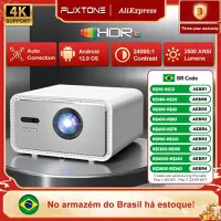 Flixtone D9W Mini Projetor Full HD 1080P WiFi Android