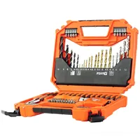 Jogo de Brocas e Bits com 78 Peças e Maleta R$ 55