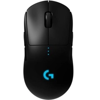 Mouse Gamer Sem Fio Logitech G PRO Wireless Lightspeed, RGB, Lightsync, Ambidestro, 6 Botóes, Sensor HERO 16K R$600