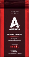 [10 unid] América Café Torrado E Moído Vácuo Clássico 500 G