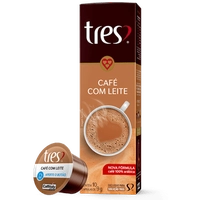 Cápsula de Café com Leite TRES 3 Corações