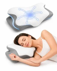 Travesseiro Cervical Ergonômico Espuma Viscoelástica