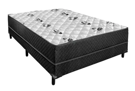 Cama Box Casal Conjugada Ortopédica Unyco D28 Branco