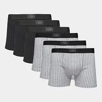 [PRIME] Kit de 6 Cuecas Boxer Algodão Duomo