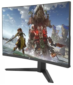 Monitor Gamer SuperFrame UltraX, 27 Pol, Curvo, Full HD, Fast VA, 1ms, 300Hz, FreeSync/G-Sync, HDMI/DP, Preto, SFUCB-27300-FHD