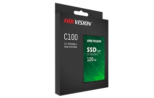 SSD Hikvision C100, 120GB, Sata III, Leitura 550MBs e Gravação 420MBs, HS-SSD-C100/120G