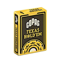 Baralho Poker Texas Hold'em Naipe Grande - Preto - Poker Size - Copag
