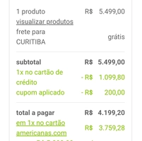 Americanas Huawei P30 PRO | R$3759