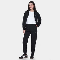 【Tam.: P M G GG 】Conjunto Adidas Feminino - Preto | Jaqueta + Calça