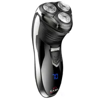 Barbeador Elétrico GA.MA Italy GSH930 Bivolt – Preto e Prata - R$159
