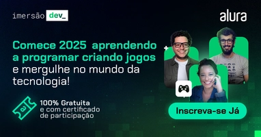 [Certificado] Imersão Dev: aprenda a programar de graça | Alura