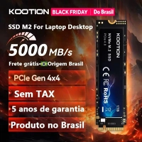 (MOEDAS R$ 598,00) KOOTION SSD M.2 NVMe Gen4 2TB/1TB/512GB Interno