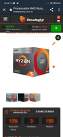 Processador AMD Ryzen 5 3400G 3.7GHz (4.2GHz Turbo), 4-Cores 8-Threads, Cooler Wraith Stealth, AM4 | R$929