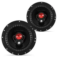 Par de Alto Falantes 6 Pol. Bomber Triaxial 100W RMS - R$69