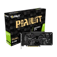 Placa de Vídeo Palit NVIDIA GeForce GTX 1660 Dual, 6GB, GDDR5, 192bit, NE51660018J9-1161C