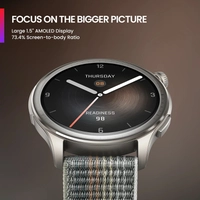 Amazfit Equilíbrio 46mm Smartwatch AMOLED 14 dias