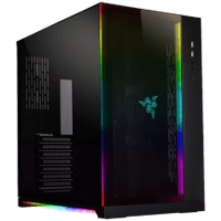 Gabinete Gamer Lian Li Dynamic Razer Edition RGB, Mid Tower, Vidro Temperado, Black, Sem Fonte