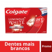 Kit Colgate Luminous White Brilliant - 3 Unidades de 70g 